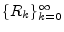 $ \{R_k\}_{k=0}^\infty$
