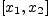 $[x_1,x_2]$